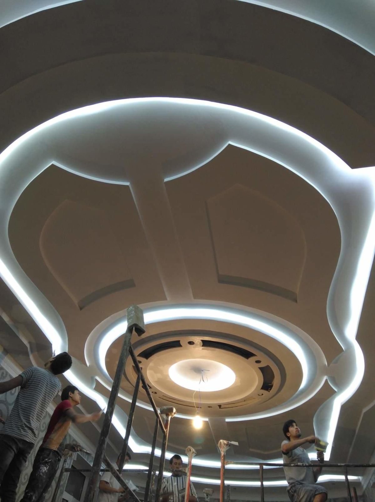 Потолок гипсокартон фигура