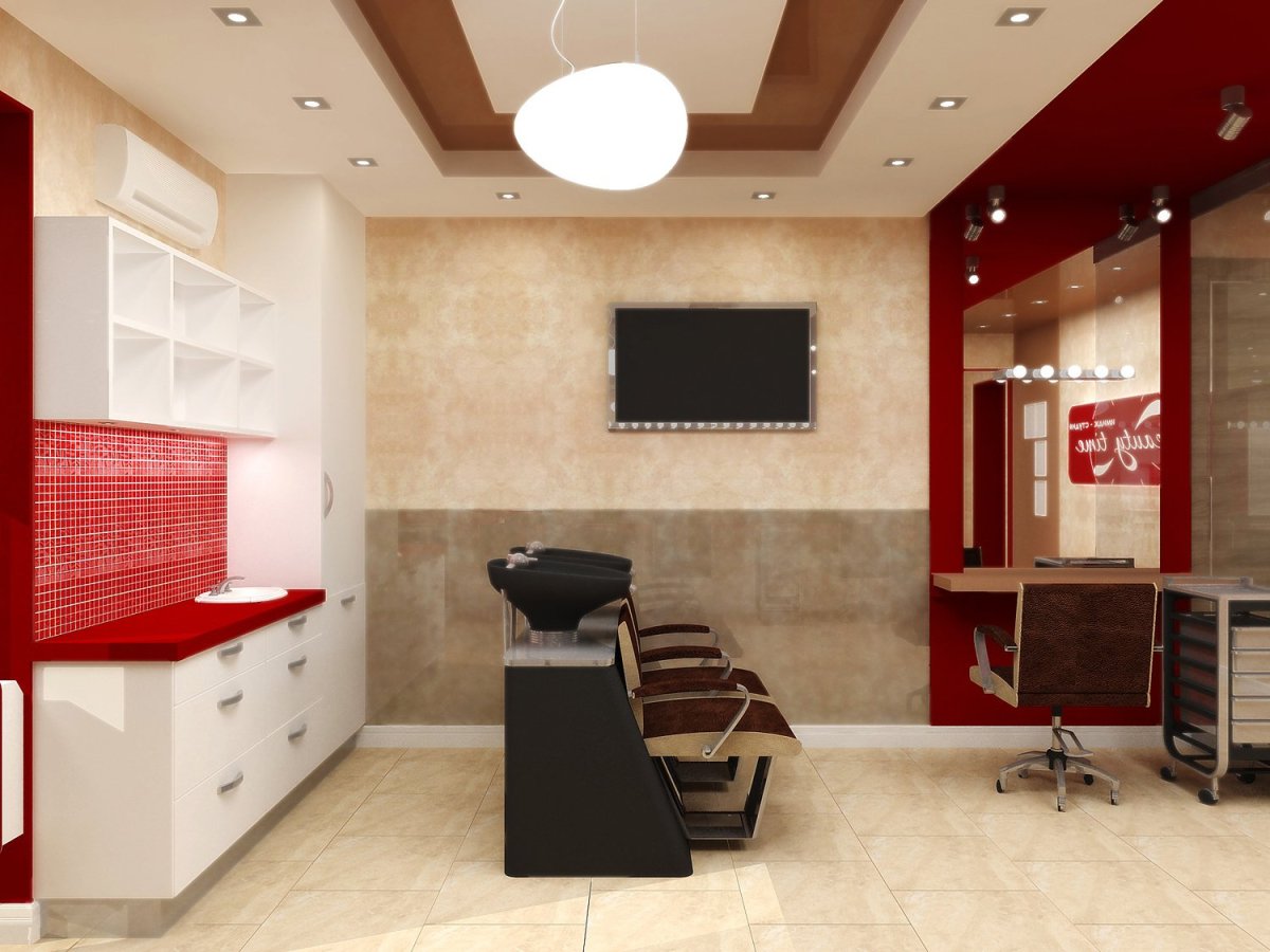 Дизайн проект салона красоты