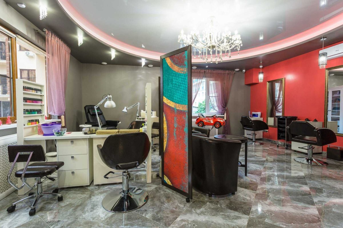 Интерьер парикмахерской