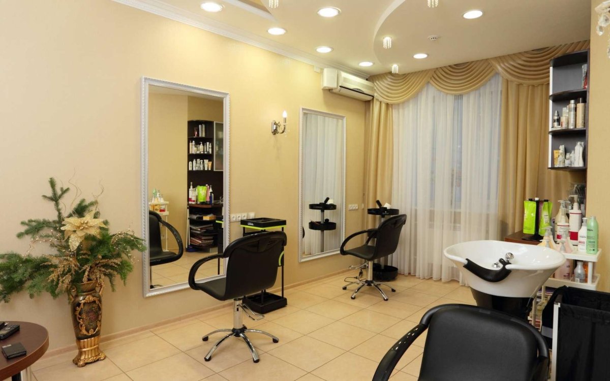 Интерьер парикмахерской