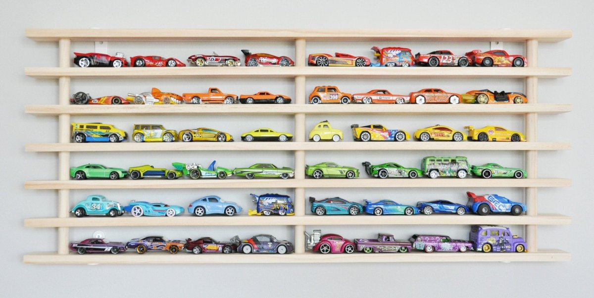 Навесные стеллажи для hot Wheels