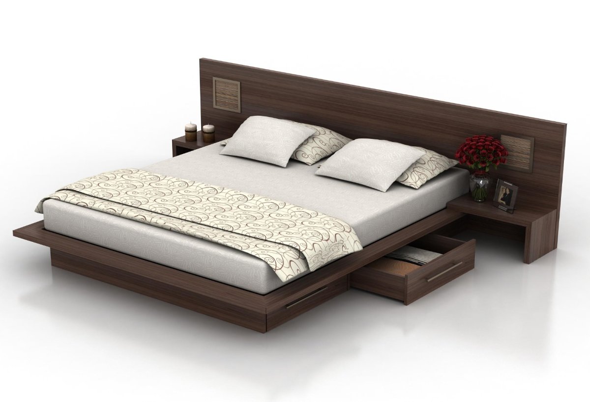 Кровать изголовье лен