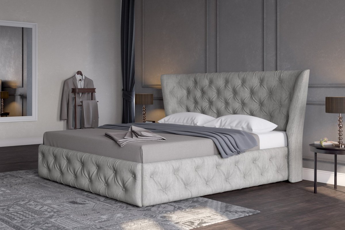 Кровать Фрида с мягким изголовьем