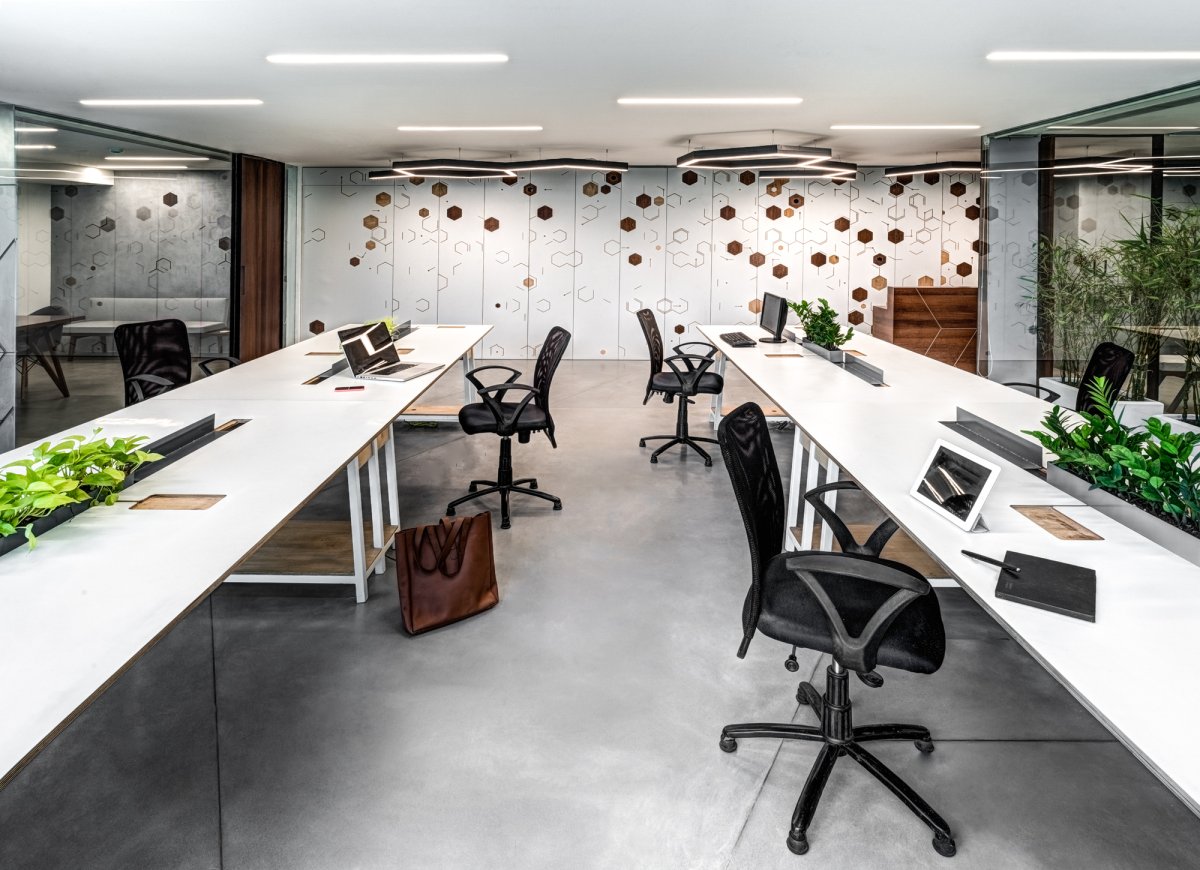 Квартира в черно белых тонах