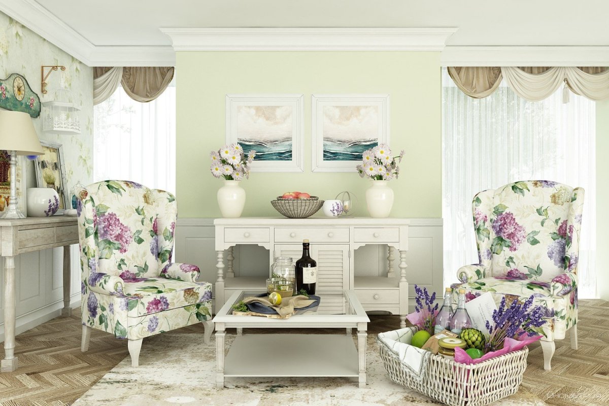 Гостиная Прованс