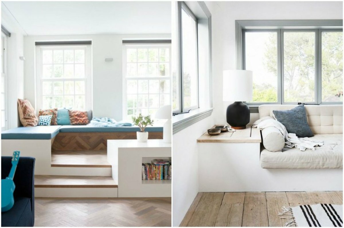 Широкий подоконник