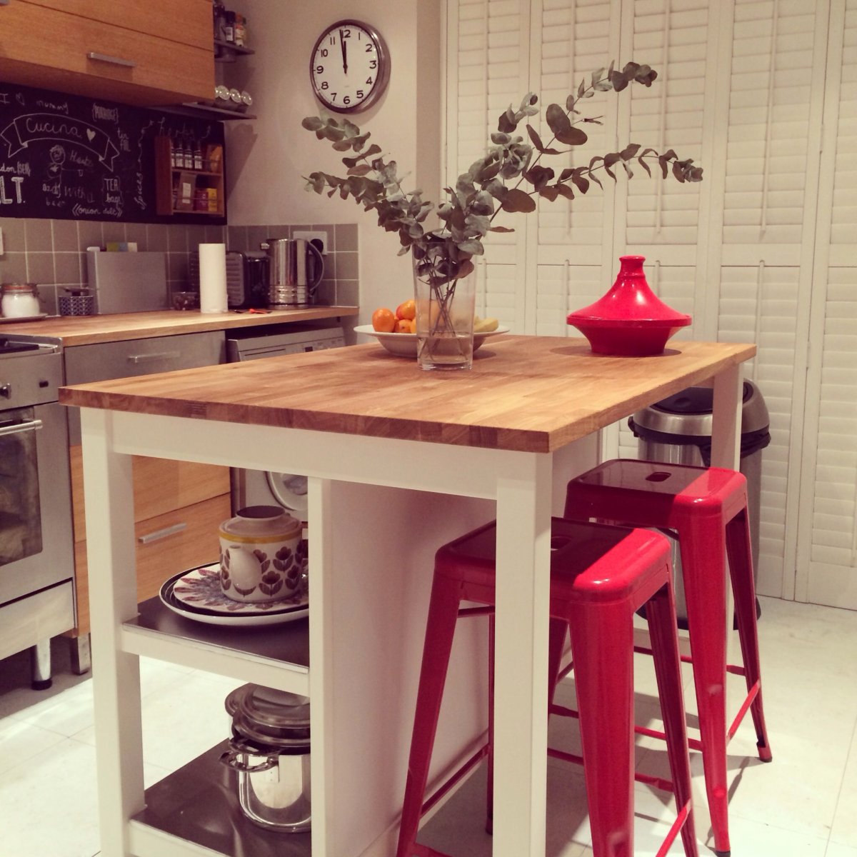 Кухонный остров со столом ikea