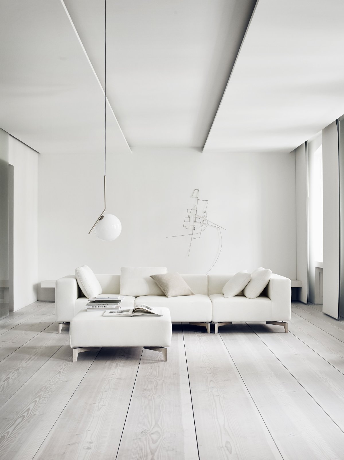 Светлая гостиная Минимализм