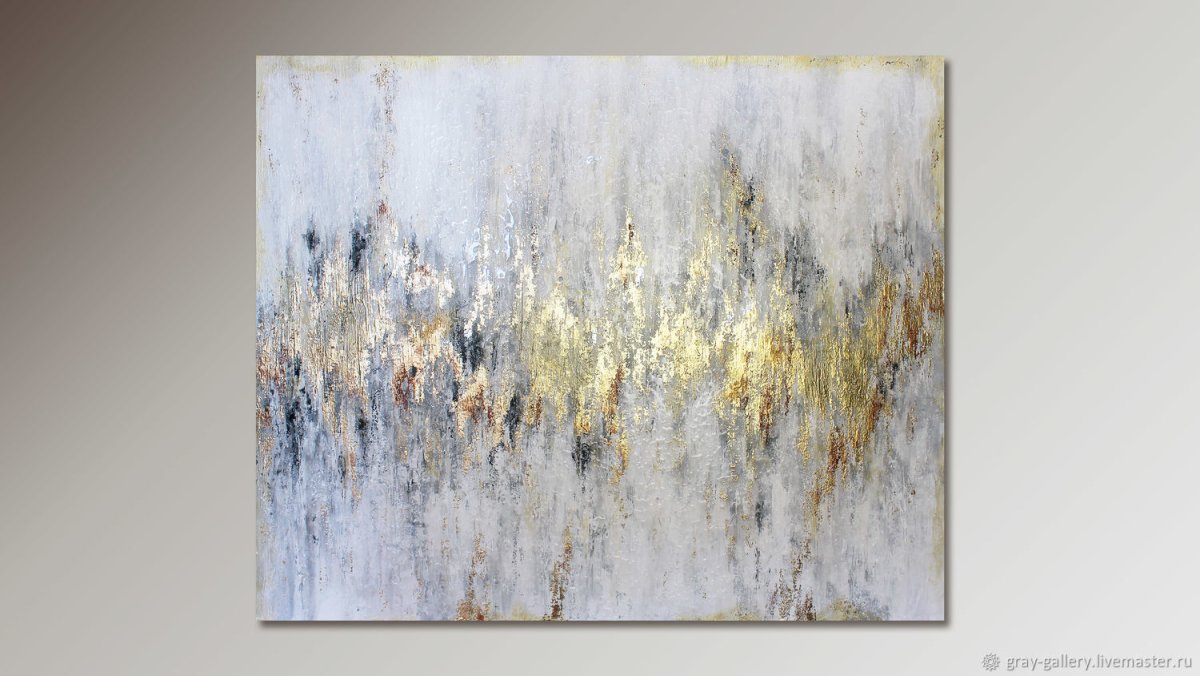 Интерьерная картина с золочением