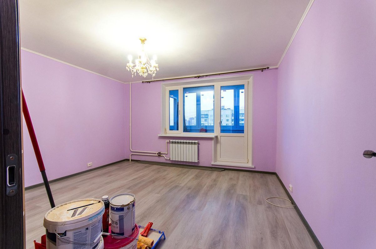 Квартира после ремонта без мебели