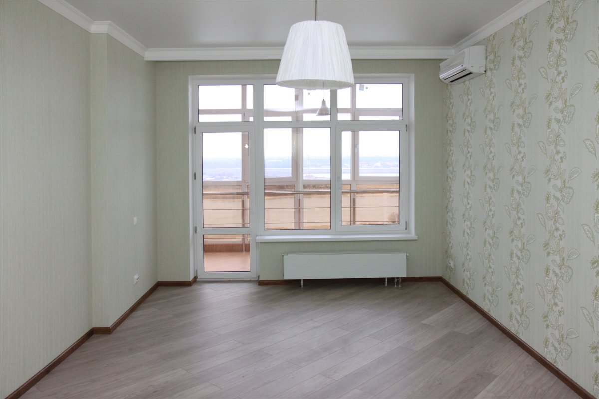 Однокомнатная квартира без мебели