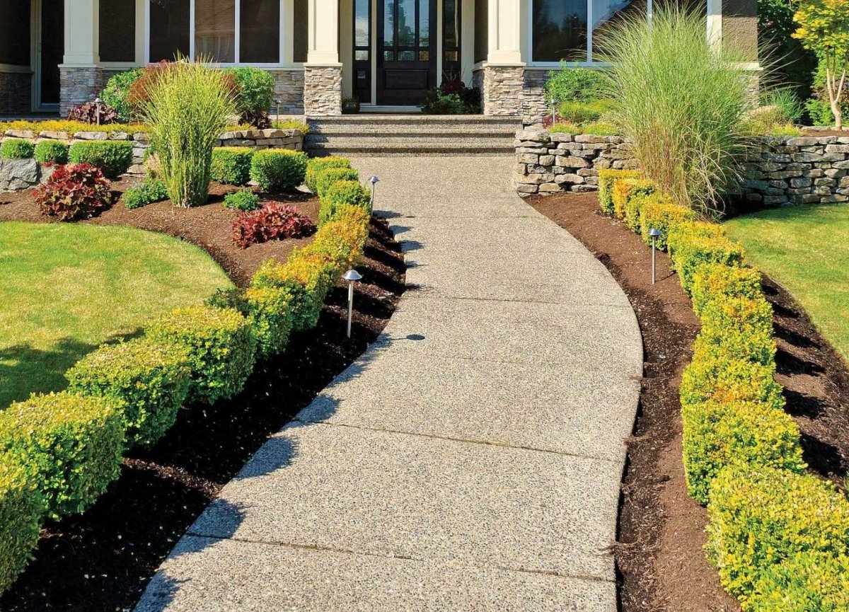 Ландшафт дорожки