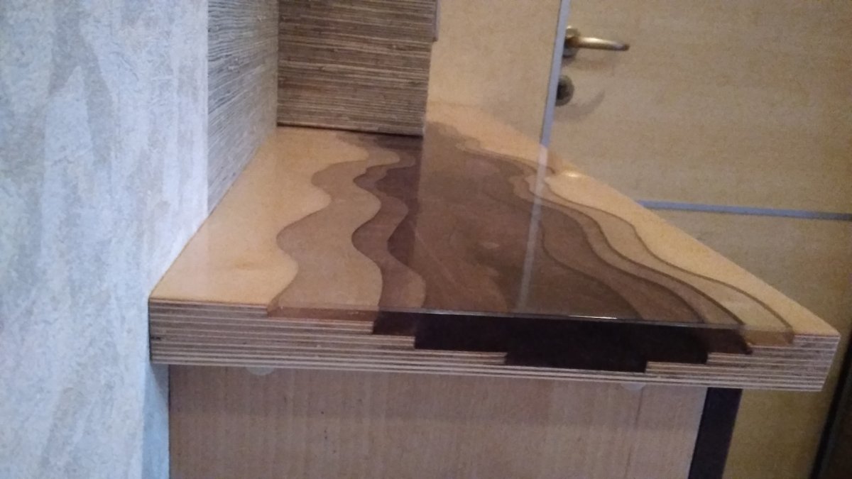 Столешница из фанеры