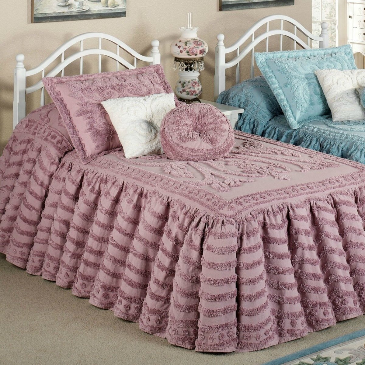 Красивое покрывало на кровать