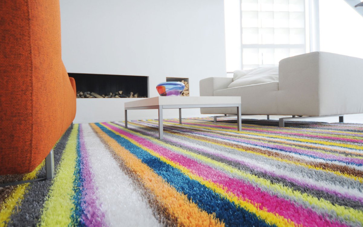 Ковер Зебра в интерьере