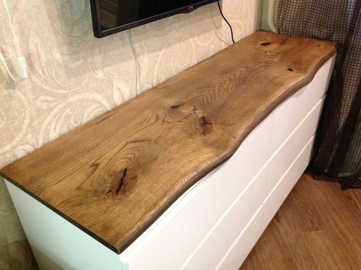 Столешница из натурального дерева