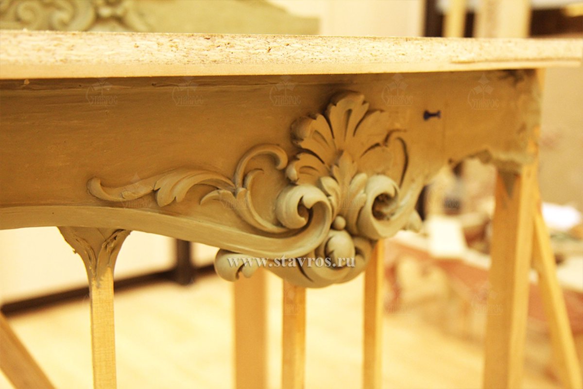 Декоративные элементы для деревянного стола