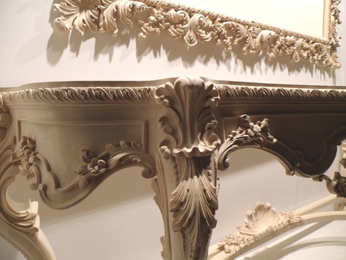 Мебель рококо Барокко резьба по дереву