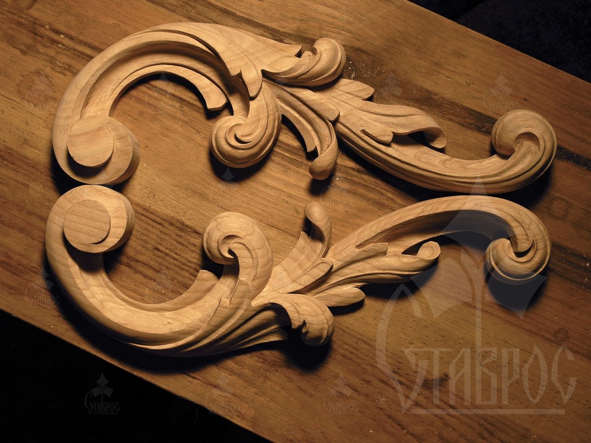 Завитушки из дерева