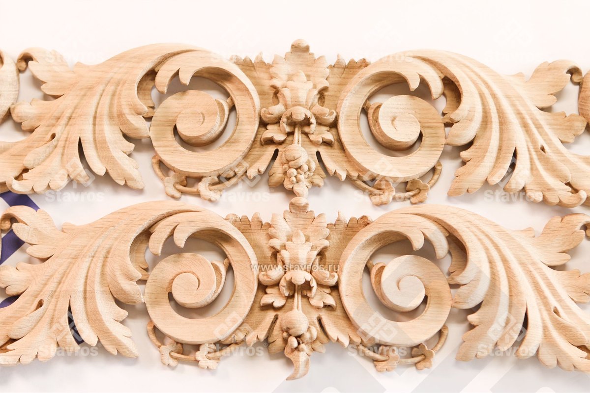 Ставрос резной декор виноград