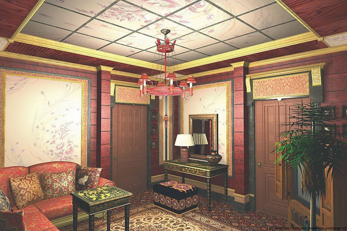 Традиционный китайский интерьер