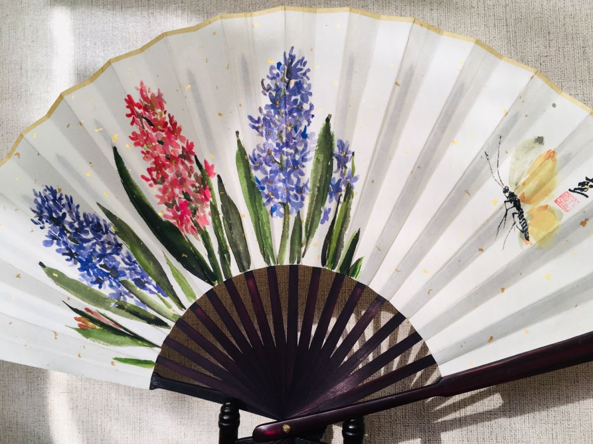 Японские веера настенные