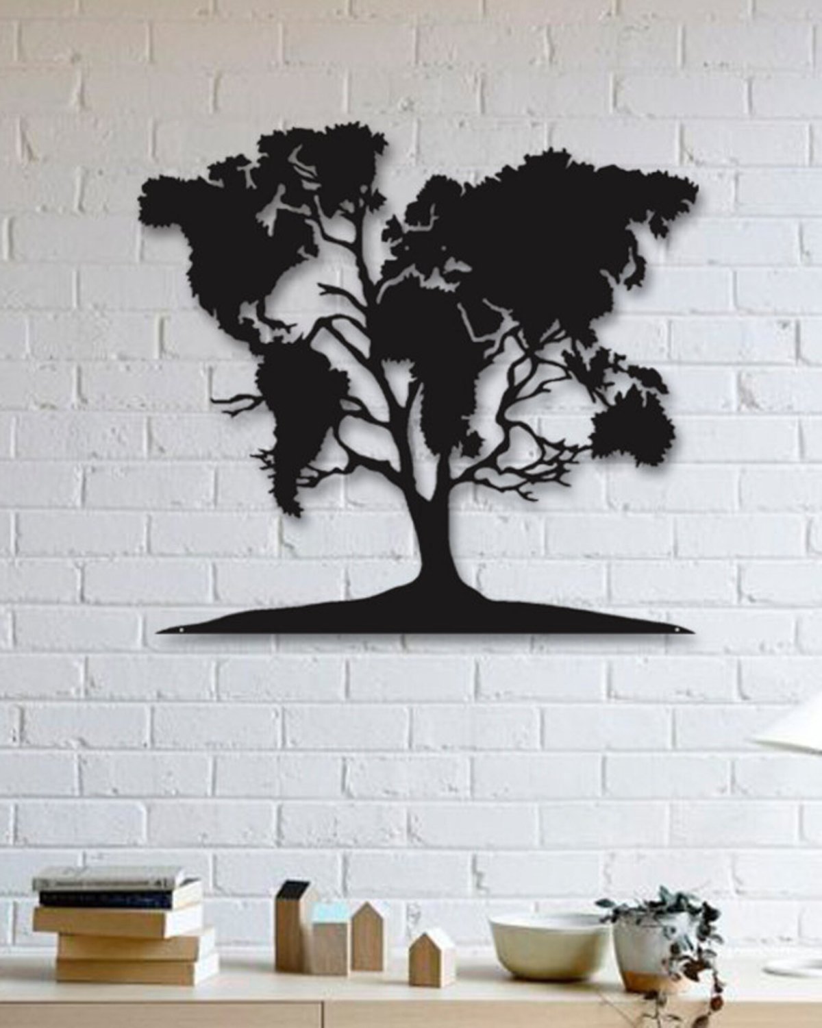 Панно на стену в виде дерева