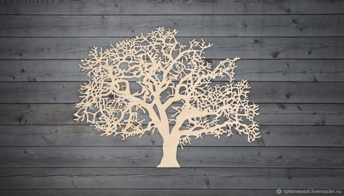Настенное панно из дерева