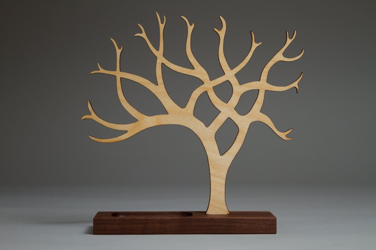 Декоративное дерево из фанеры