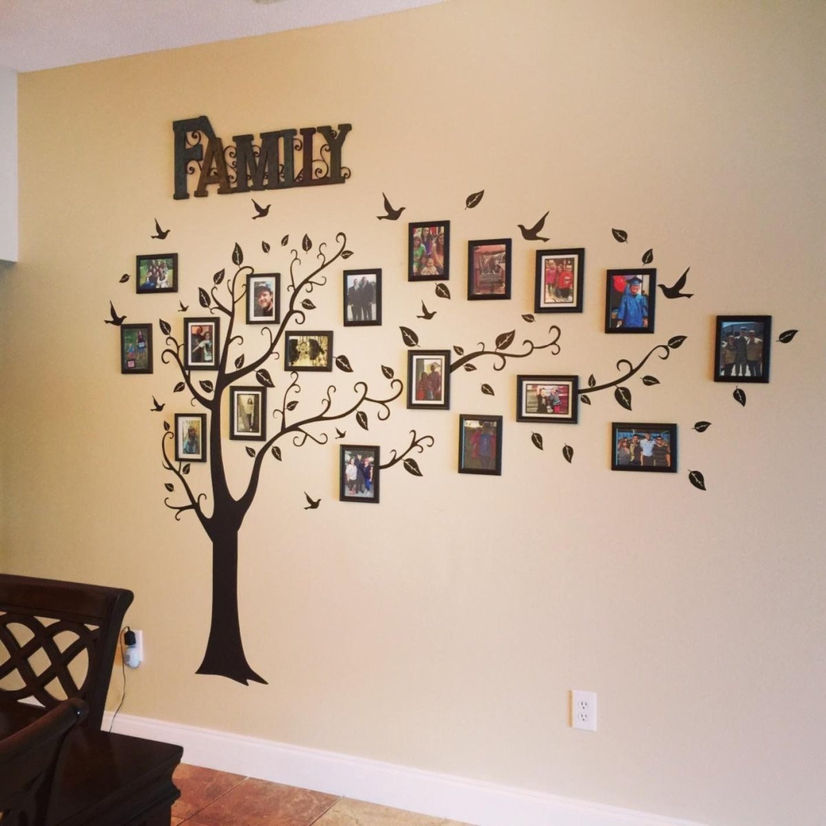 Семейное дерево с фотографиями