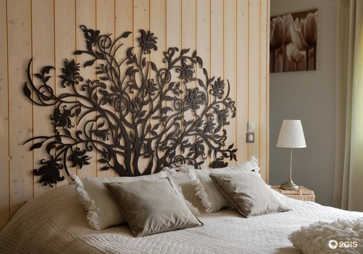 Декор из фанеры на стену