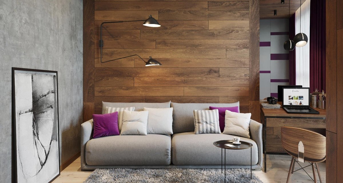 Rustic Wood Decor спальня