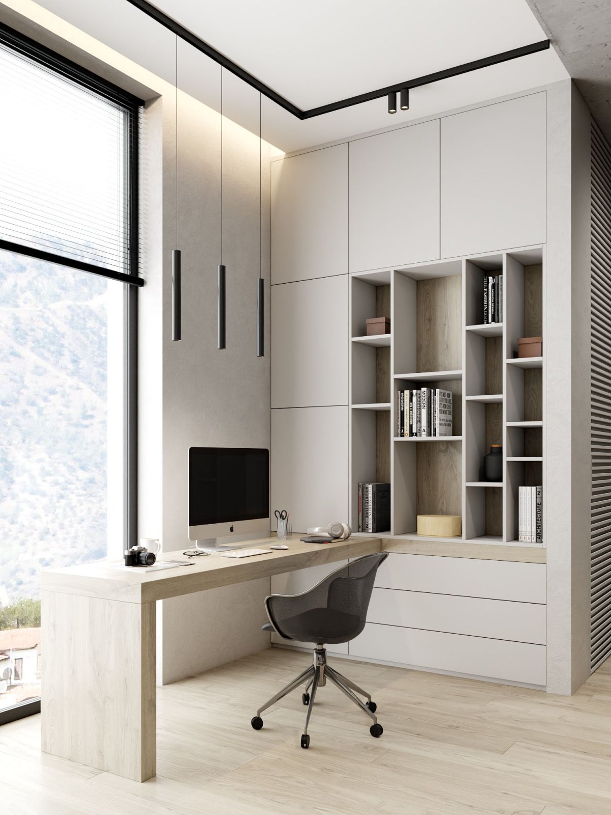 Стол со шкафчиками