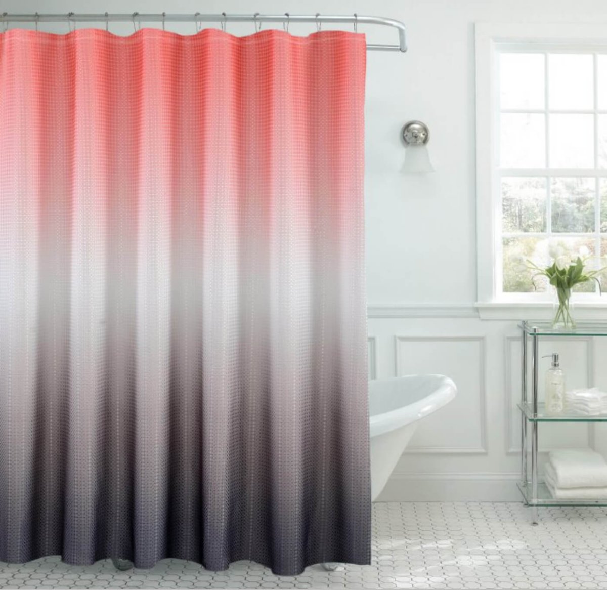 Шторы омбре с переходом