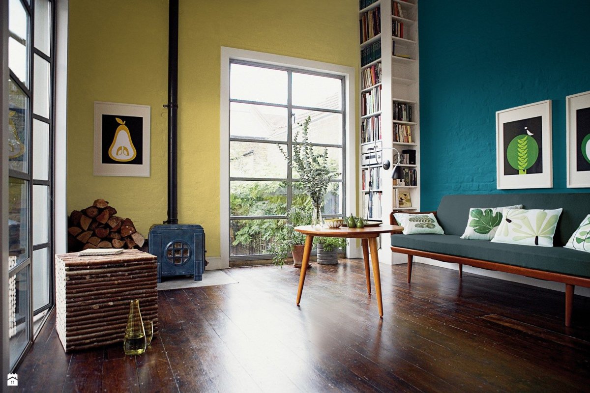 Сочетание цветов с орехом в интерьере