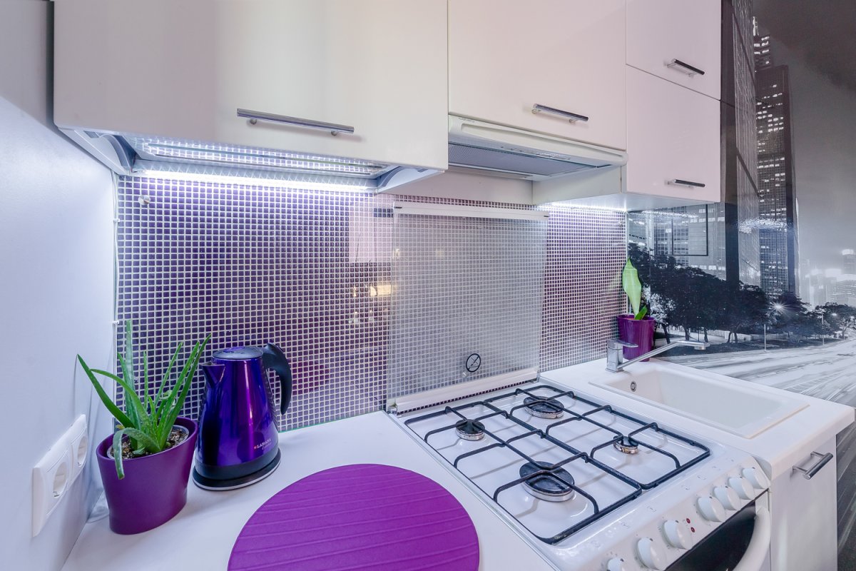 Зеркальная мозаика в интерьере