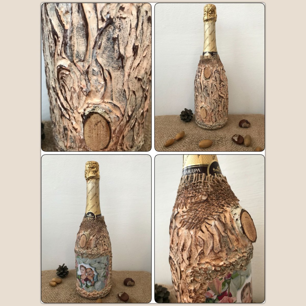 Рукоделие декор бутылок для дома своими