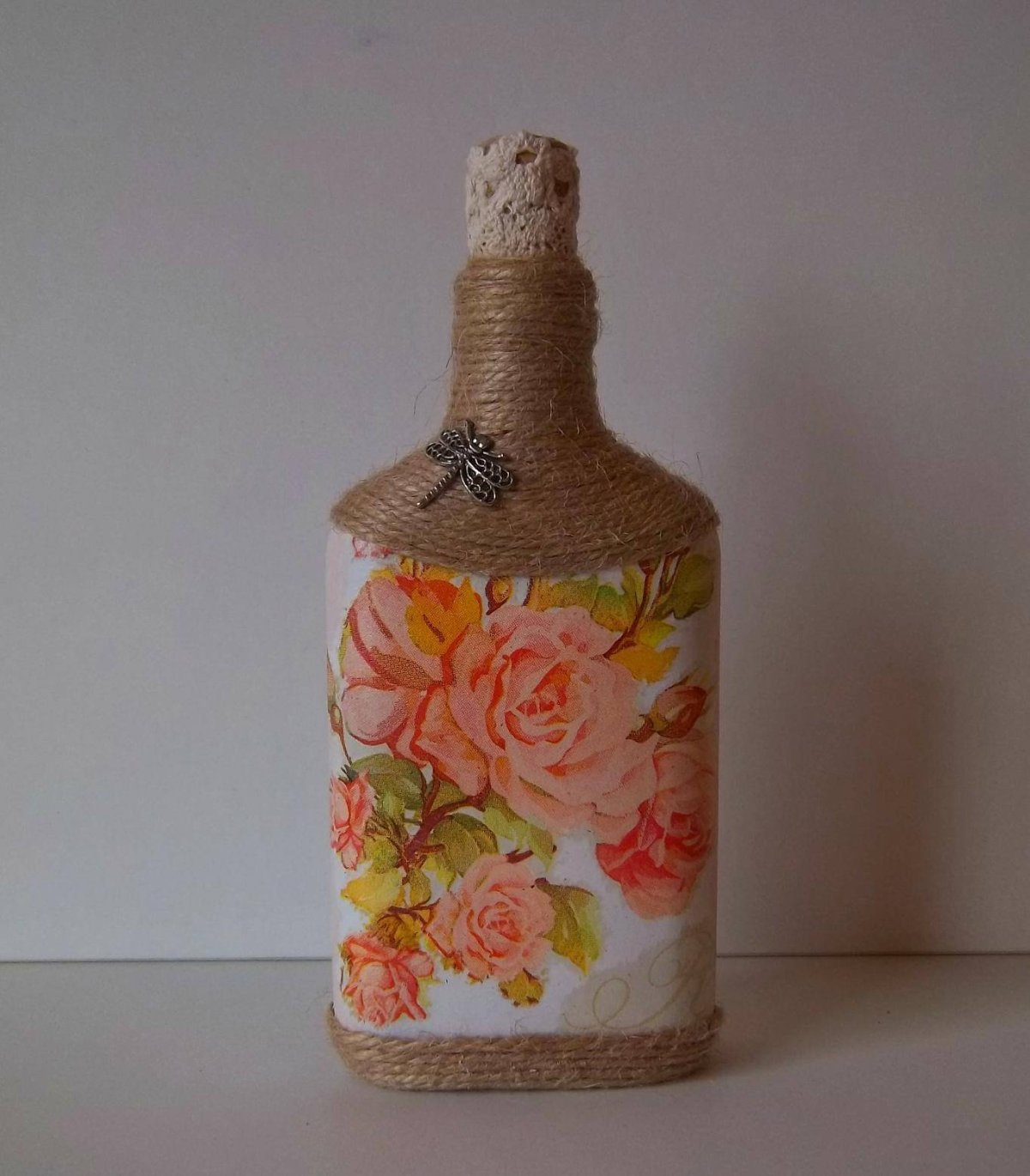 Космический декор бутылки