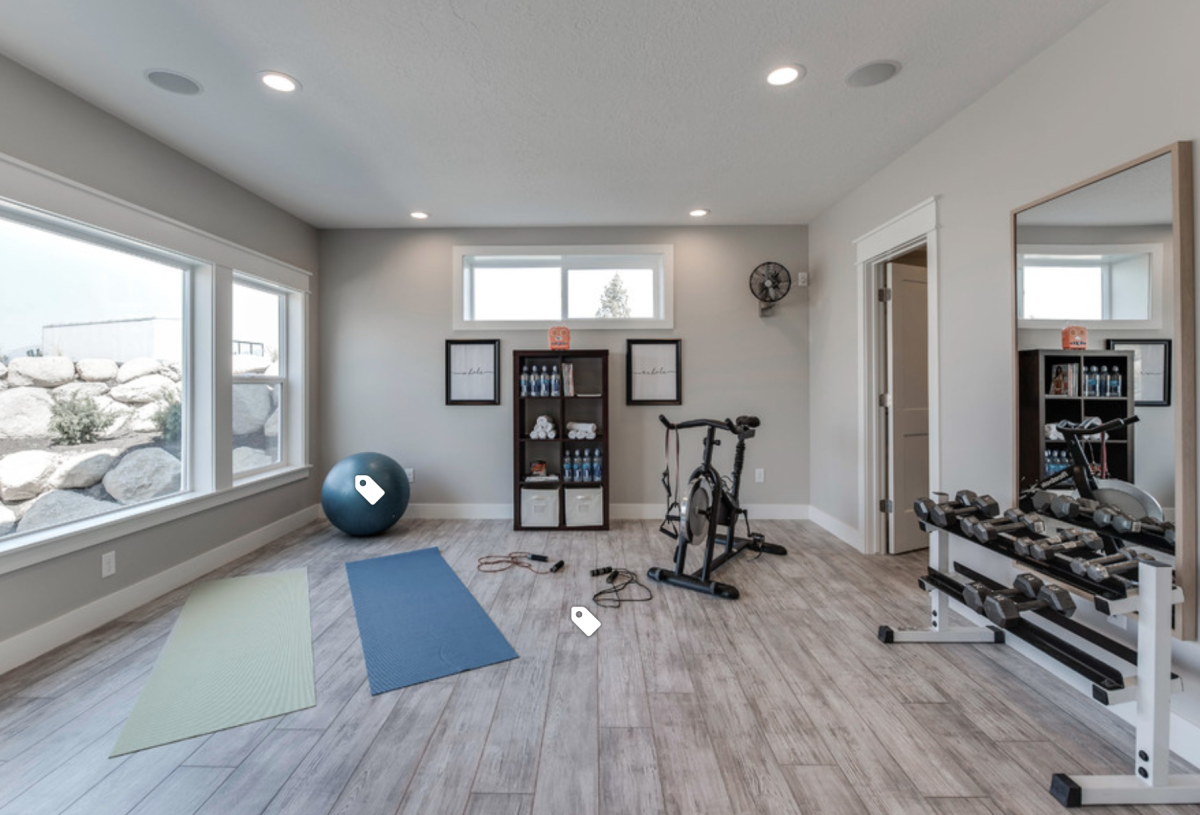 Резиновая модульная плитка Спортпол, 30 мм