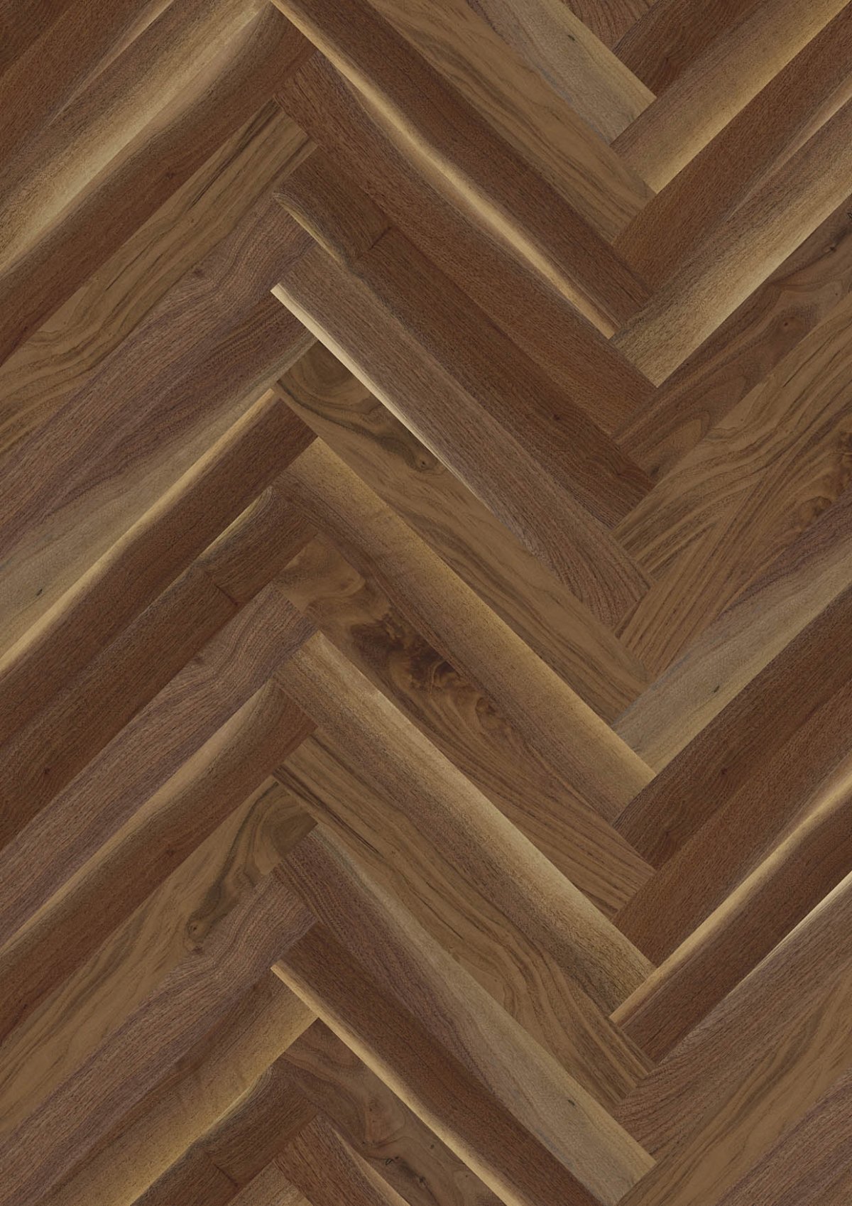 Паркет елочка французская Missouri French Herringbone орех американский 120/12мм