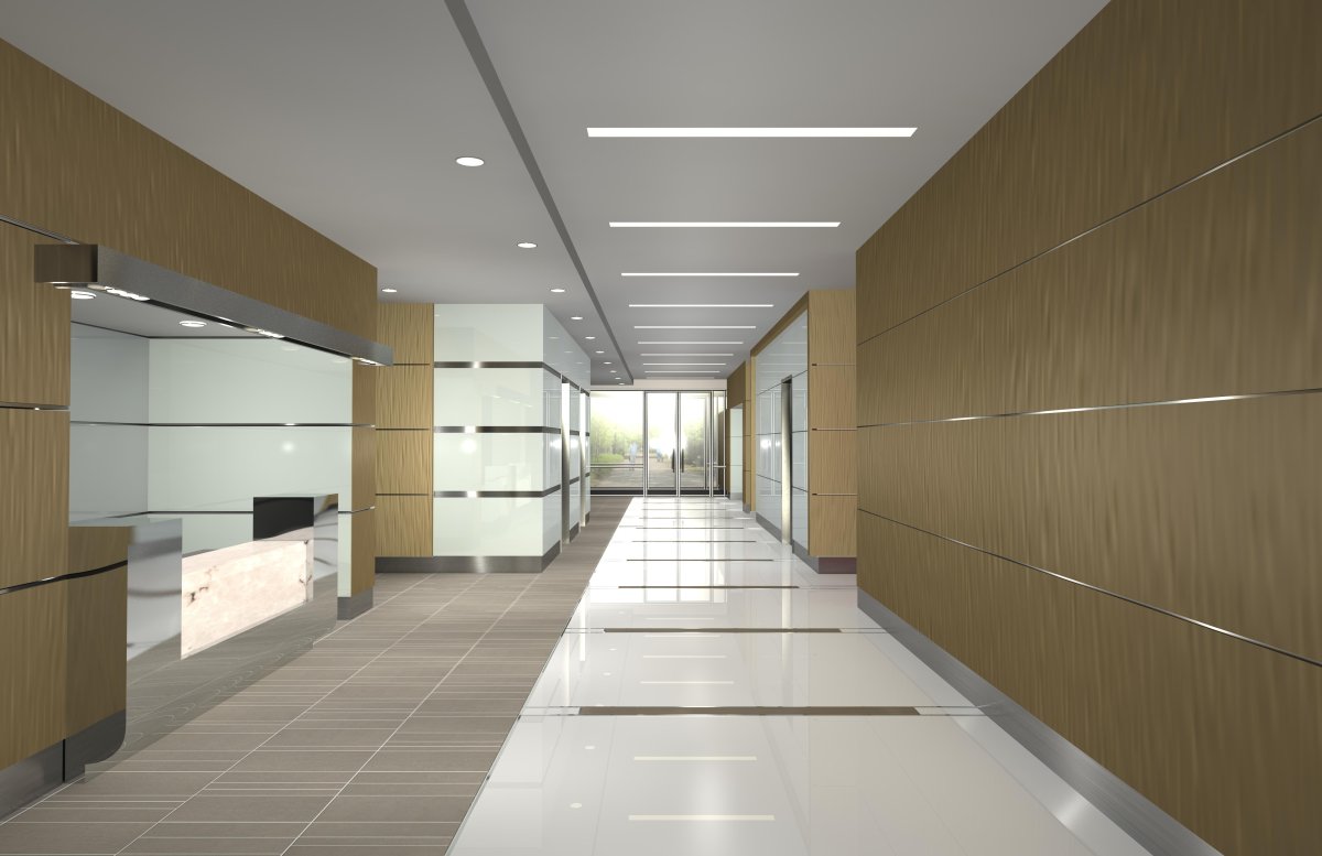 Панели HPL Холл