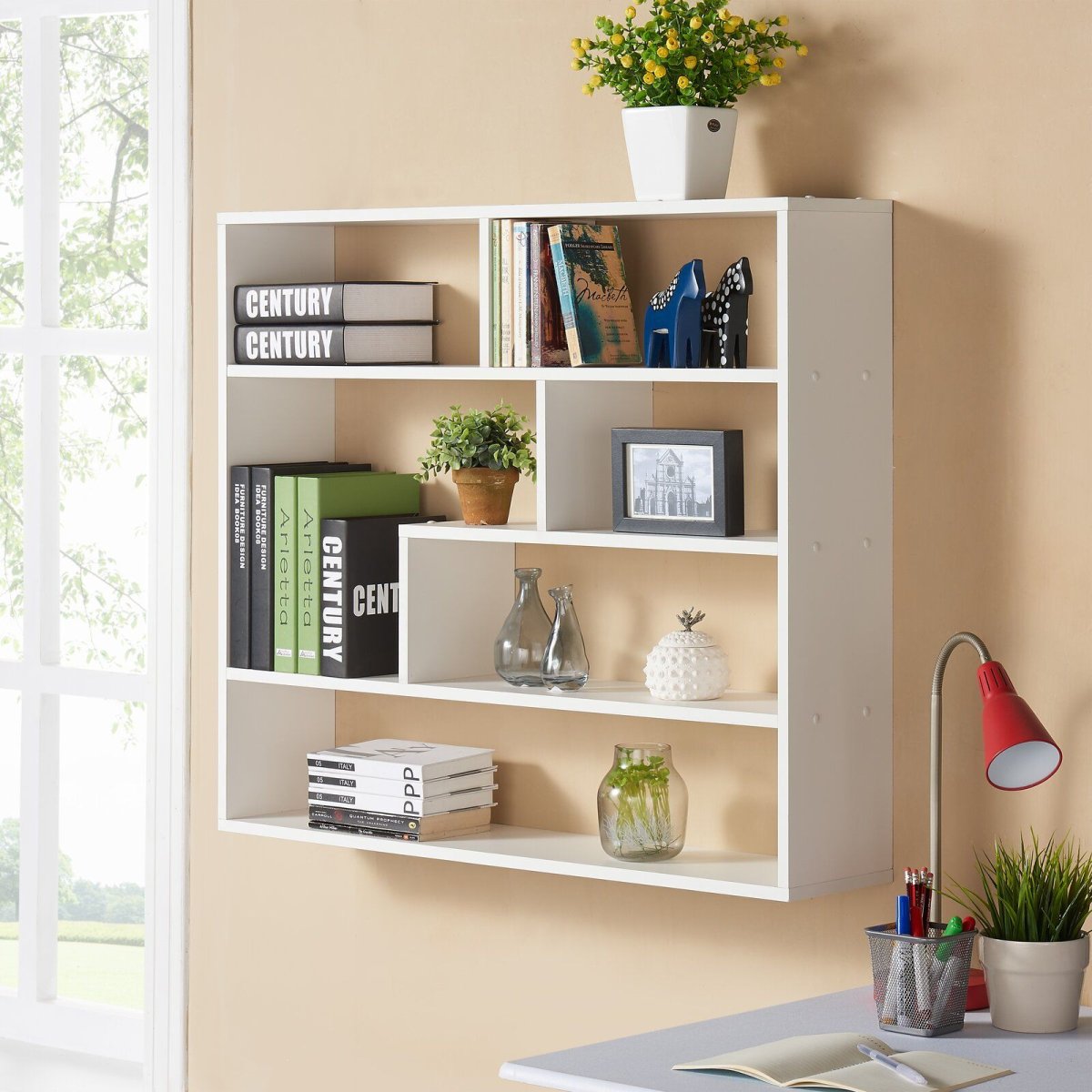 Угловая полка Corner Wall Mount Shelf Floating