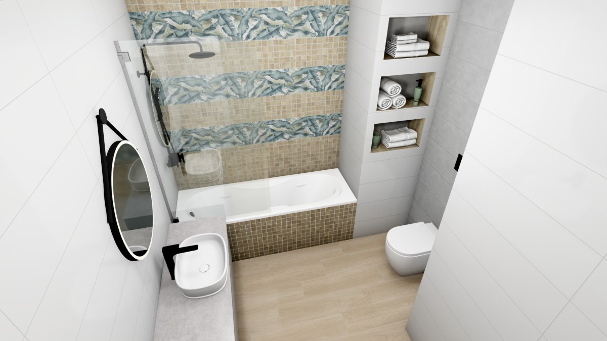 Светлый туалет