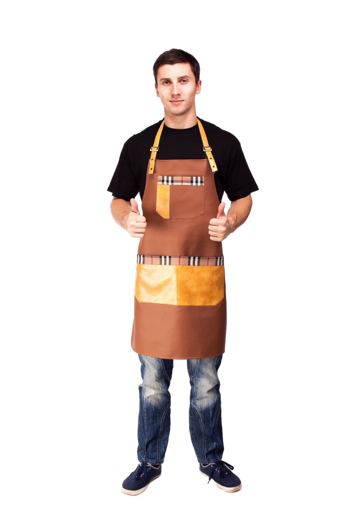 Фартуки для официантов стильные и барменов