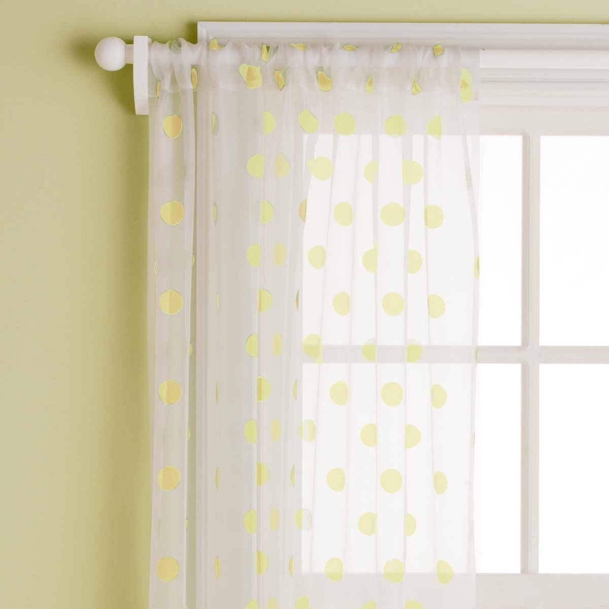 Шторы в горошек