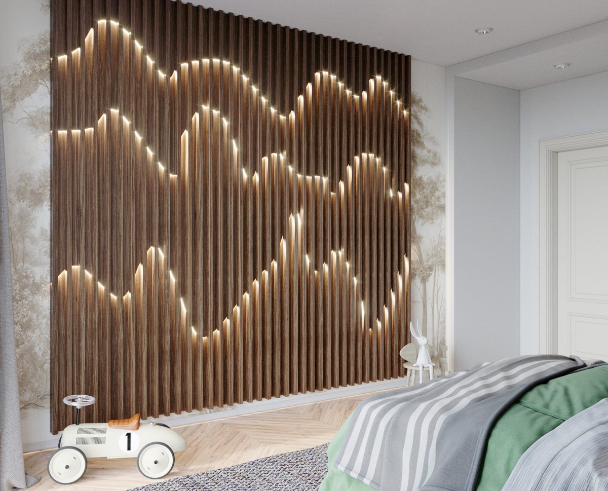 Деревянный декор в интерьере