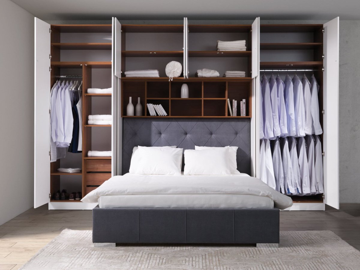 Спальня с гардеробной