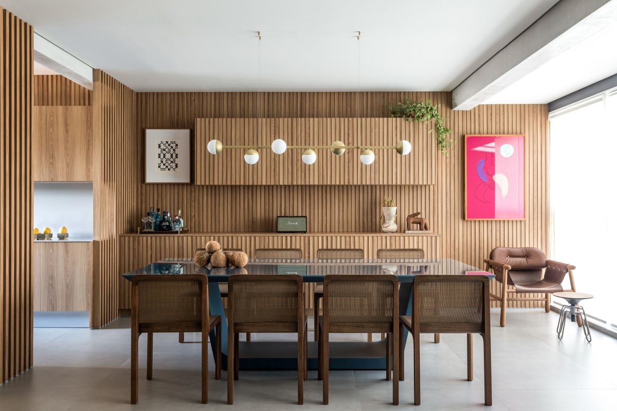 Деревянные стеновые панели для декора