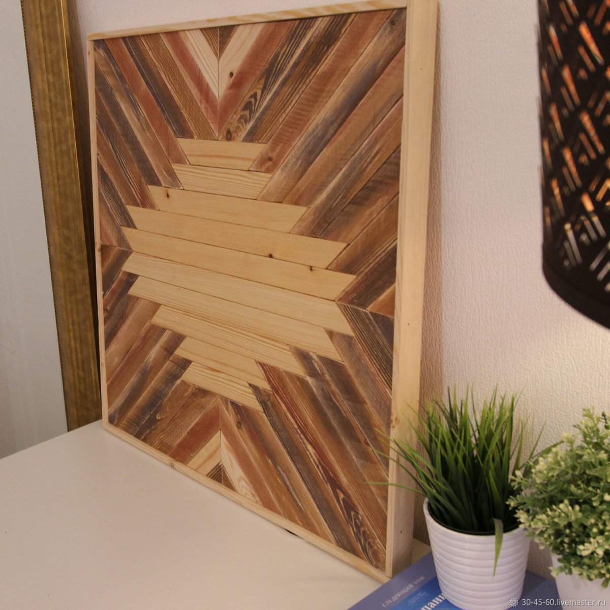 Панно из реек