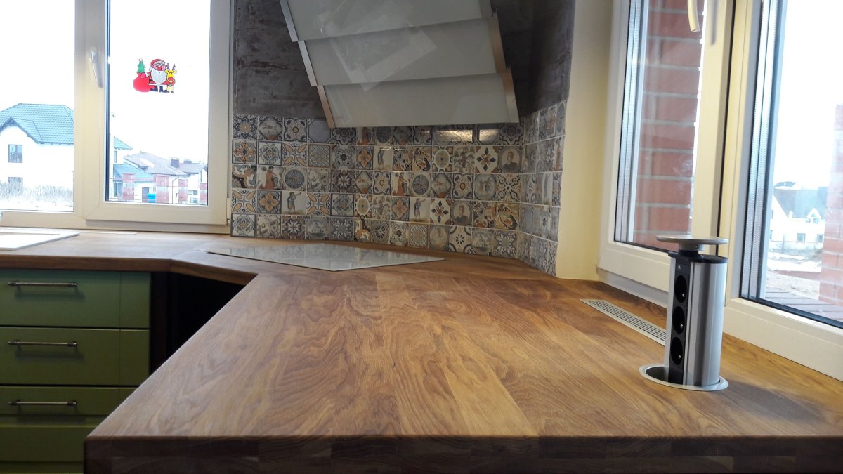 Дуб Вотан столешница кедр